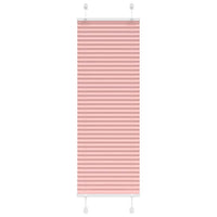 Tenda Plissettata Rosa 40x100 cm Larghezza Tessuto 39,4 cm 4015420