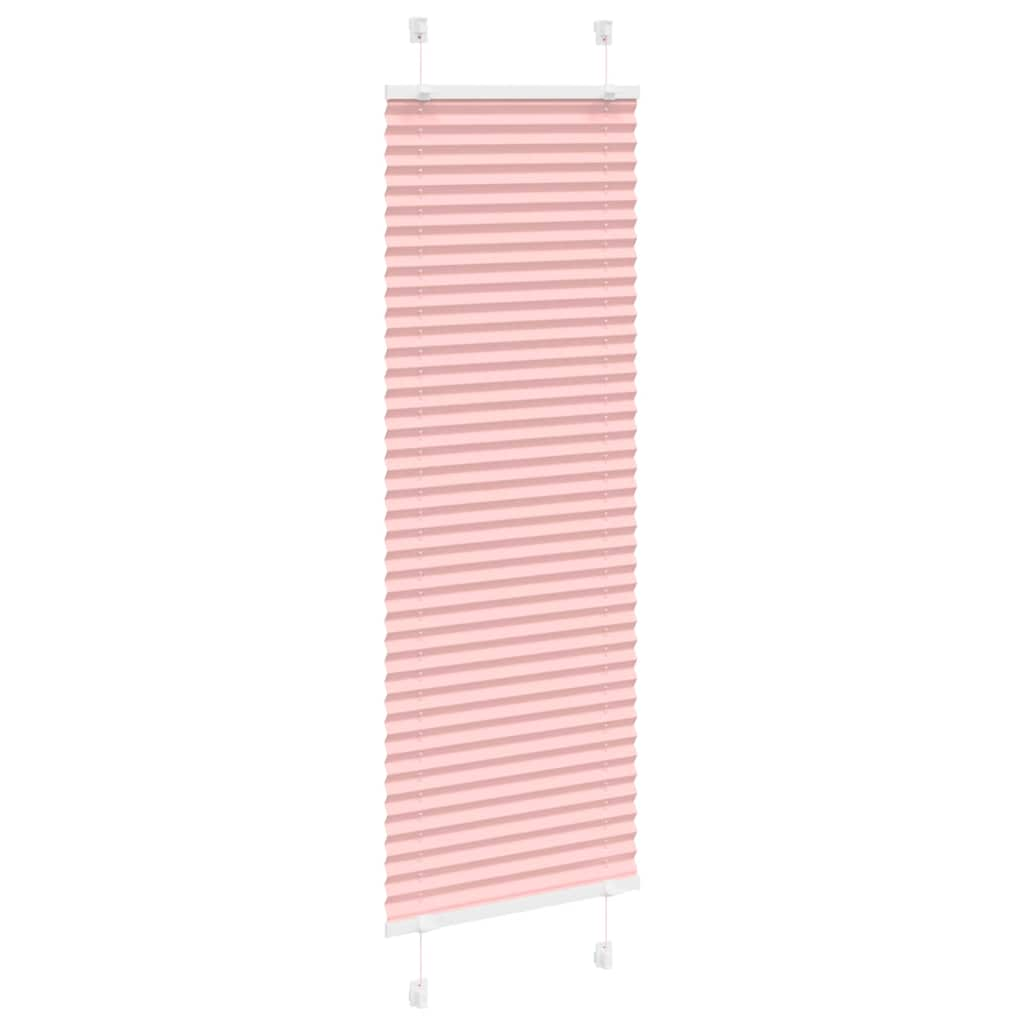 Tenda Plissettata Rosa 40x100 cm Larghezza Tessuto 39,4 cm 4015420