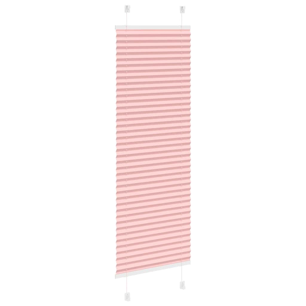 Tenda Plissettata Rosa 40x100 cm Larghezza Tessuto 39,4 cm 4015420