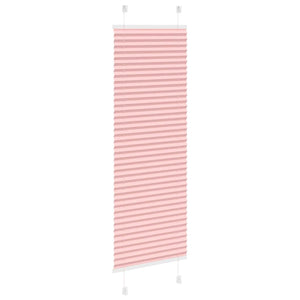 Tenda Plissettata Rosa 40x100 cm Larghezza Tessuto 39,4 cm 4015420