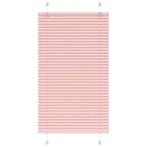 Tenda Plissettata Rosa 80x150 cm Larghezza Tessuto 79,4 cm 4015445