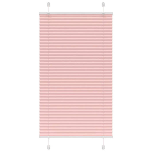 Tenda Plissettata Rosa 80x150 cm Larghezza Tessuto 79,4 cm 4015445