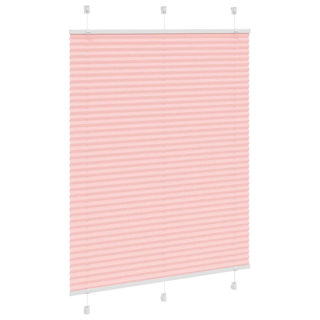 Tenda Plissettata Rosa 110x150 cm Larghezza Tessuto 109,4 cm 4015451