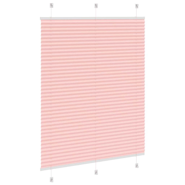 Tenda Plissettata Rosa 110x150 cm Larghezza Tessuto 109,4 cm 4015451