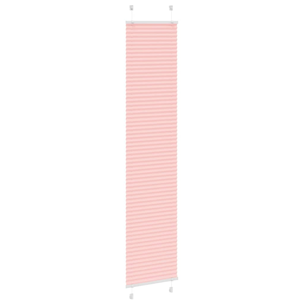 Tenda Plissettata Rosa 45x200 cm Larghezza Tessuto 44,4 cm 4015455