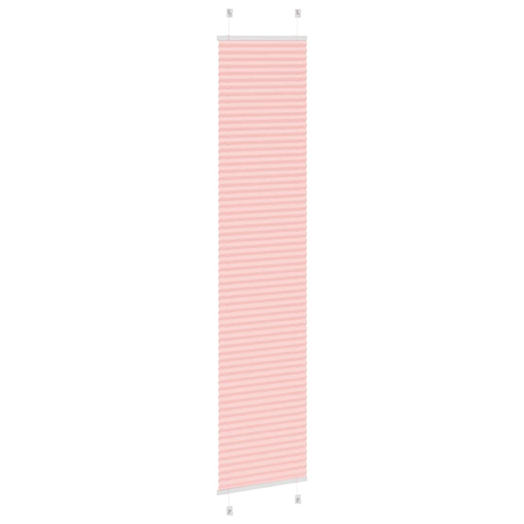 Tenda Plissettata Rosa 45x200 cm Larghezza Tessuto 44,4 cm 4015455