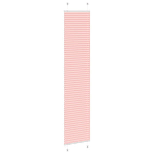 Tenda Plissettata Rosa 45x200 cm Larghezza Tessuto 44,4 cm 4015455