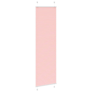 Tenda Plissettata Rosa 55x200 cm Larghezza Tessuto 54,4 cm 4015457