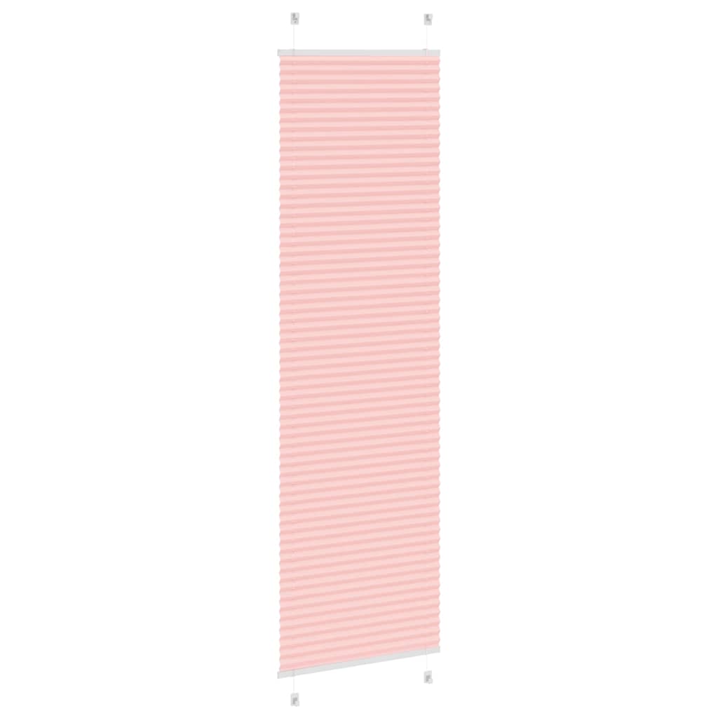 Tenda Plissettata Rosa 60x200 cm Larghezza Tessuto 59,4 cm 4015458