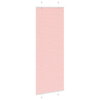 Tenda Plissettata Rosa 70x200 cm Larghezza Tessuto 69,4 cm 4015460