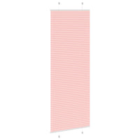 Tenda Plissettata Rosa 70x200 cm Larghezza Tessuto 69,4 cm 4015460