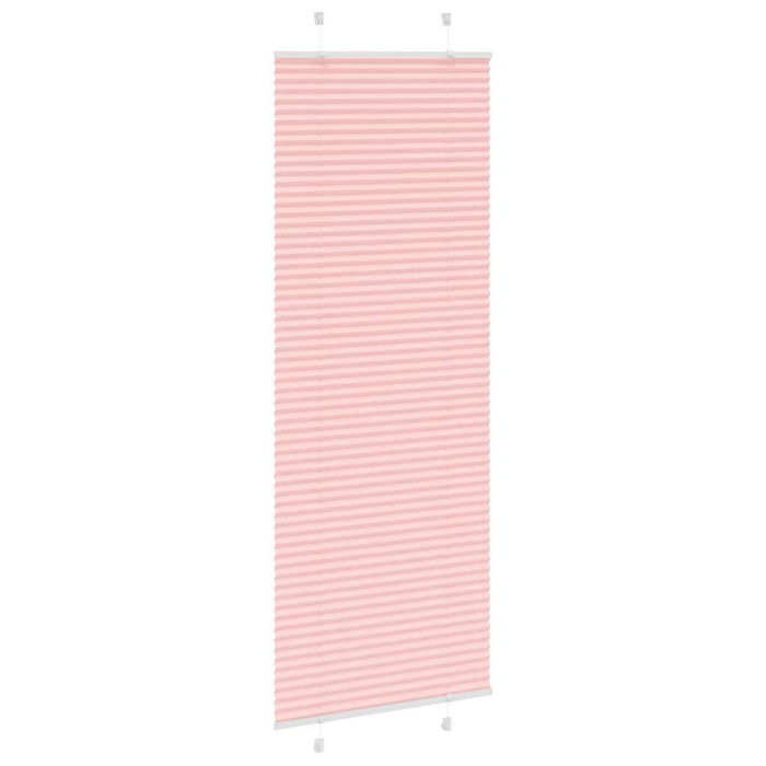 Tenda Plissettata Rosa 80x200 cm Larghezza Tessuto 79,4 cm 4015462