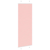 Tenda Plissettata Rosa 80x200 cm Larghezza Tessuto 79,4 cm 4015462