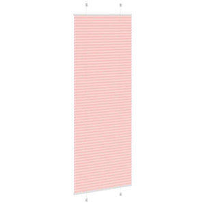 Tenda Plissettata Rosa 80x200 cm Larghezza Tessuto 79,4 cm 4015462