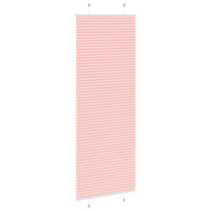 Tenda Plissettata Rosa 80x200 cm Larghezza Tessuto 79,4 cm 4015462