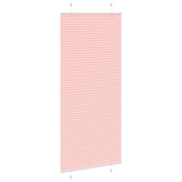 Tenda Plissettata Rosa 90x200 cm Larghezza Tessuto 89,4 cm 4015464