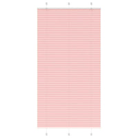 Tenda Plissettata Rosa 105x200 cm Larghezza Tessuto 104,4 cm 4015467