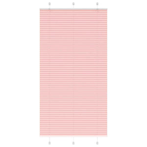 Tenda Plissettata Rosa 105x200 cm Larghezza Tessuto 104,4 cm 4015467