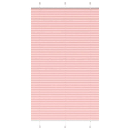 Tenda Plissettata Rosa 115x200 cm Larghezza Tessuto 114,4 cm 4015469