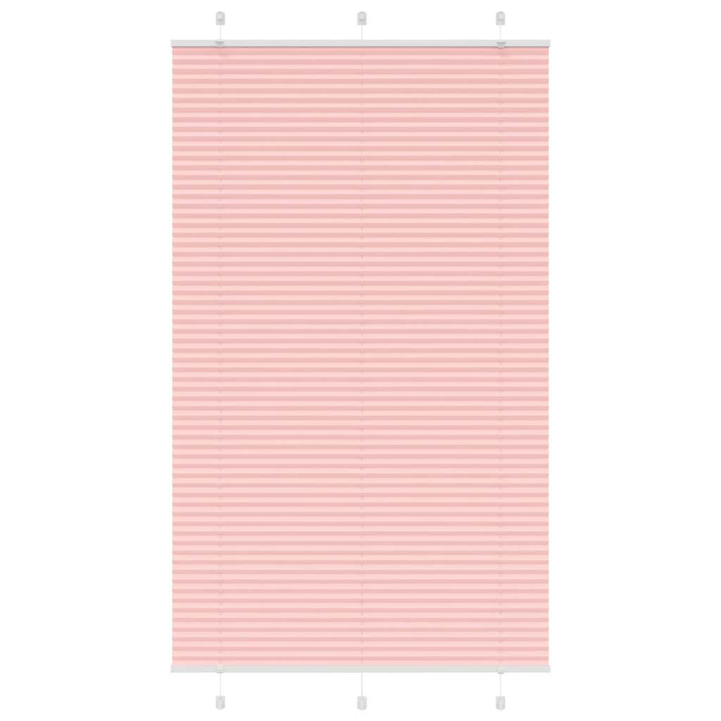 Tenda Plissettata Rosa 120x200 cm Larghezza Tessuto 119,4 cm 4015470