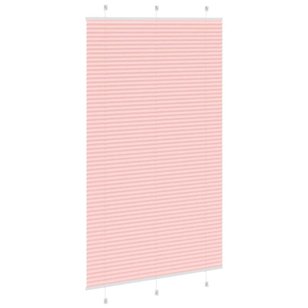 Tenda Plissettata Rosa 120x200 cm Larghezza Tessuto 119,4 cm 4015470