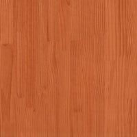 Dormeuse senza Materasso Marrone Cera 80x200 cm Legno di Pino 854951