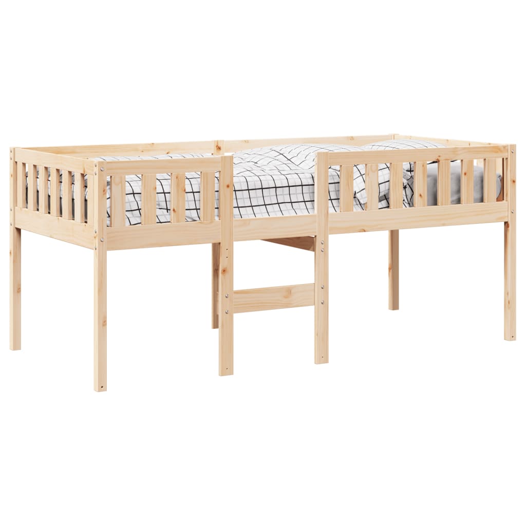 Letto per Bambini senza Materasso 80x200 cm Legno Massello Pino 855012