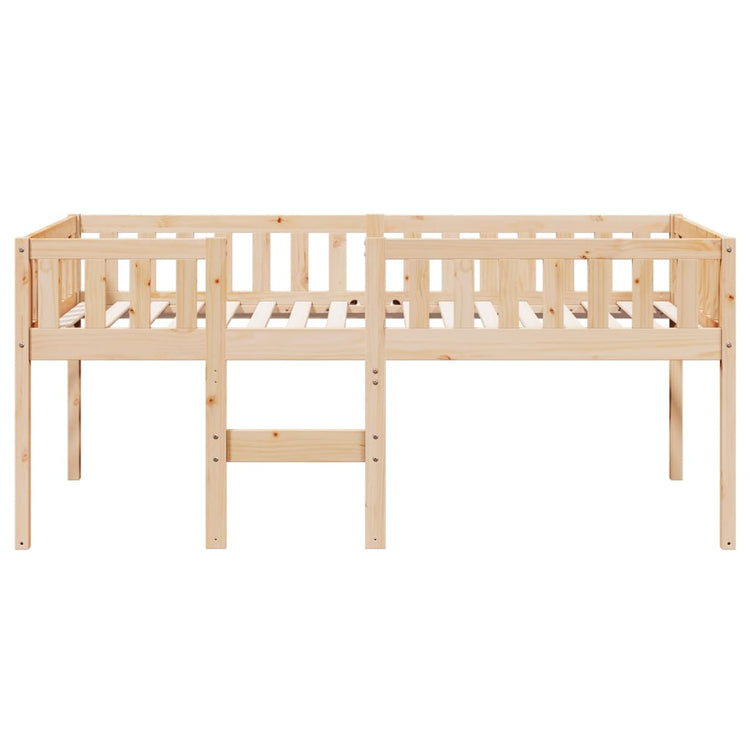 Letto per Bambini senza Materasso 80x200 cm Legno Massello Pino 855012