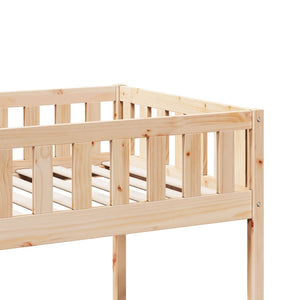 Letto per Bambini senza Materasso 80x200 cm Legno Massello Pino 855012