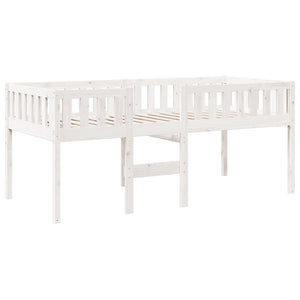 Letto per Bambini senza Materasso Bianco 80x200cm Massello Pino 855013