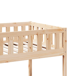 Letto per Bambini senza Materasso 90x190 cm Legno Massello Pino 855018