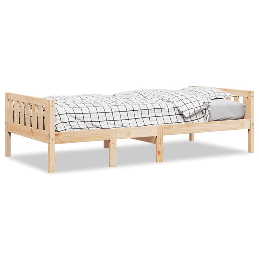 Letto per Bambini senza Materasso 80x200 cm Legno Massello Pino 855024