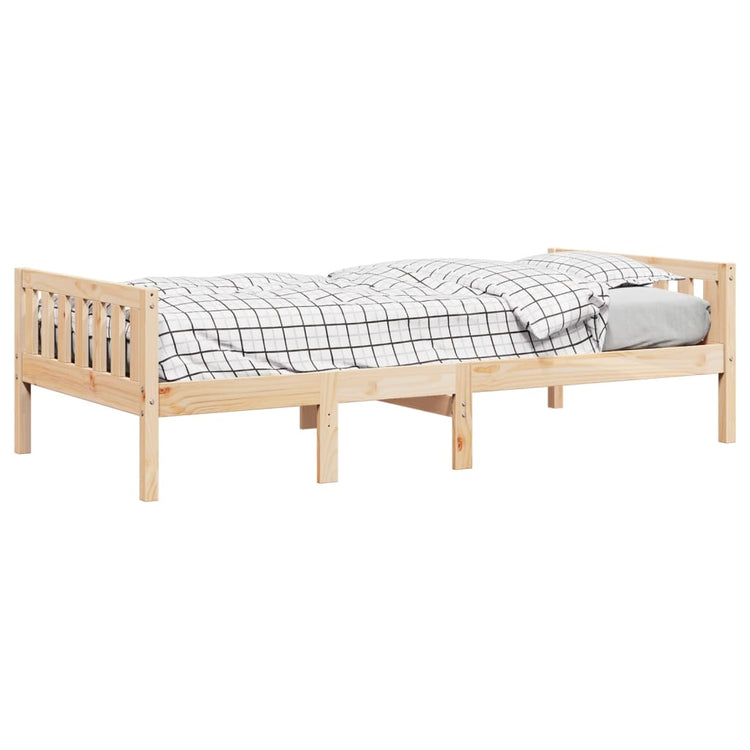 Letto per Bambini senza Materasso 90x200 cm Legno Massello Pino 855027