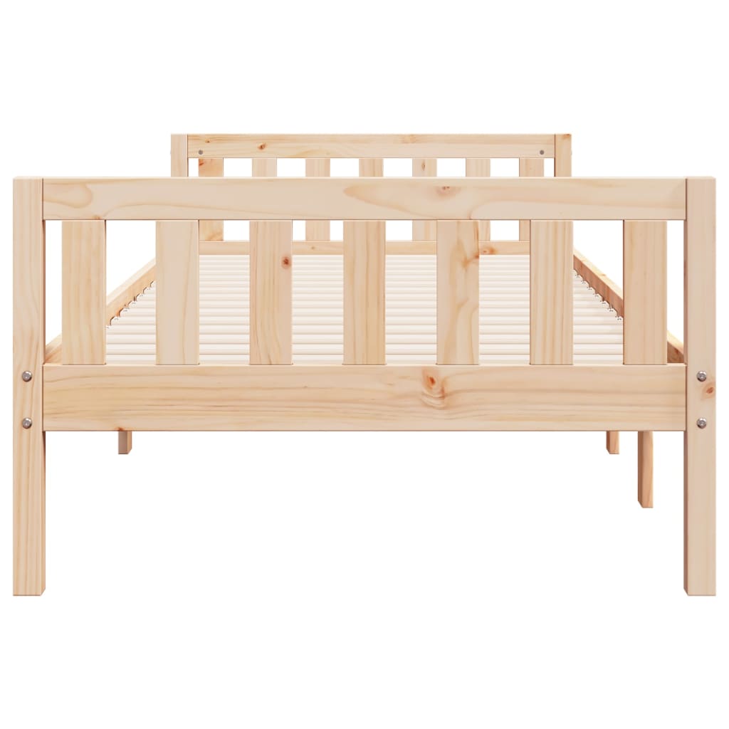 Letto per Bambini senza Materasso 90x200 cm Legno Massello Pino 855027