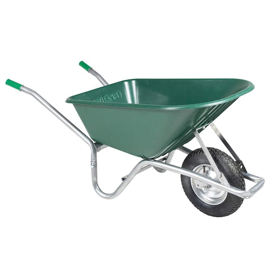 Carriola Verde 90 L 150 kg in Acciaio Zincato e Plastica 4013466