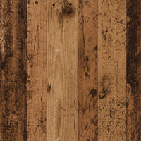 Mensole da Parete 2pz Legno Vecchio 38x12x38 cm in Truciolato 853252