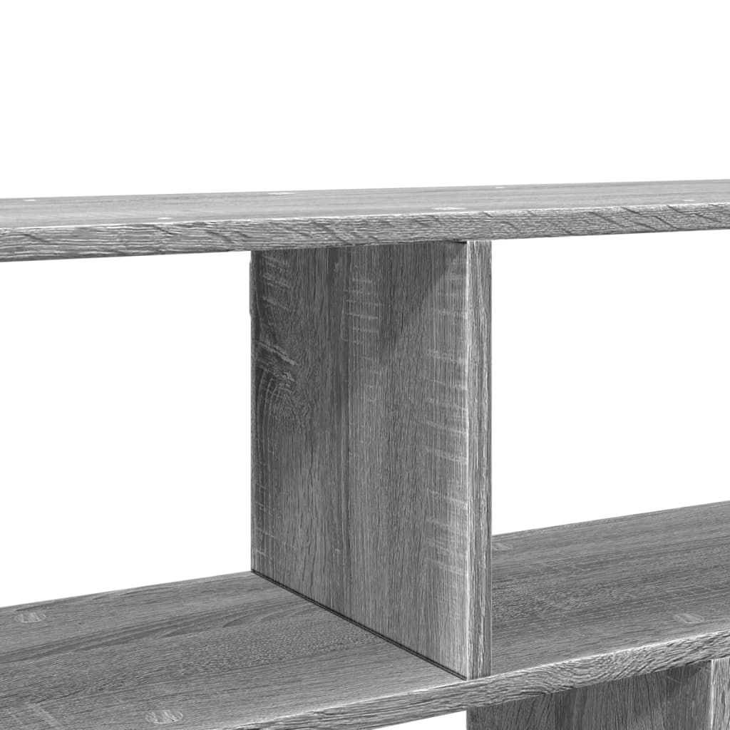 Scaffale a Muro Grigio Sonoma 100x25x50 cm in Legno Multistrato 853277