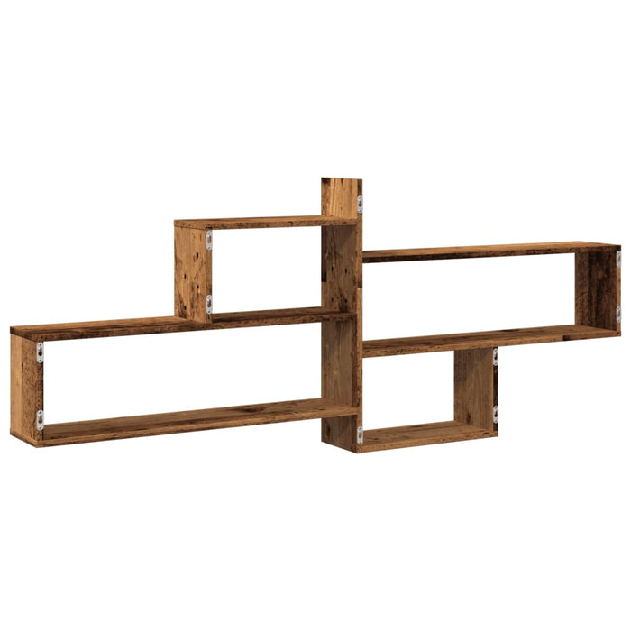 Mensola a Parete Legno Antico 167,5x18x68 cm in Truciolato 853324