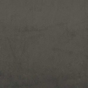 Materasso a Molle Grigio Scuro 80x220x20 cm in Velluto 4016595