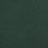 Materasso a Molle Verde Scuro 160x220x20 cm in Velluto 4016627