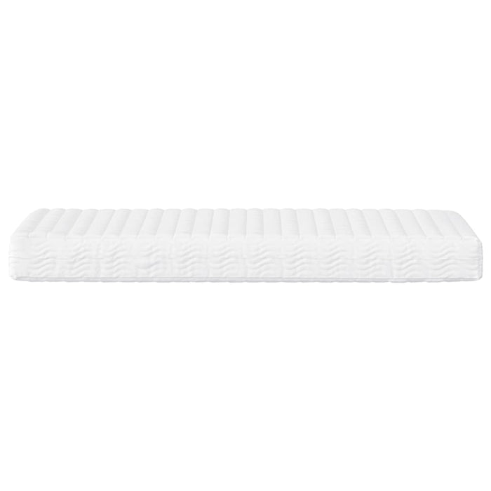 Materasso in Schiuma Bianco 90x210 cm Durezza H2 H3 4016631