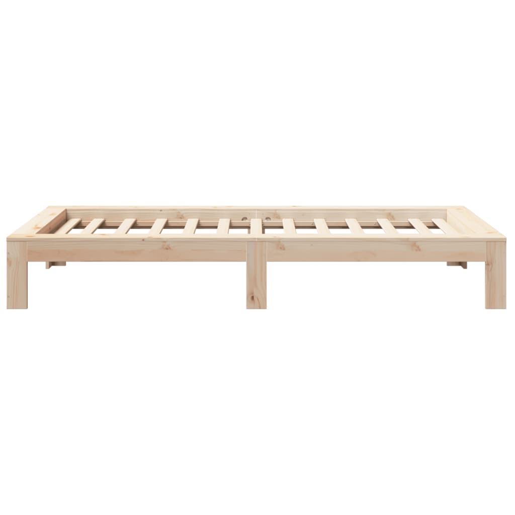 Letto senza Materasso 90x200 cm in Legno Massello di Pino 855325