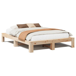 Letto senza Materasso 160x200 cm in Legno Massello di Pino 3308732