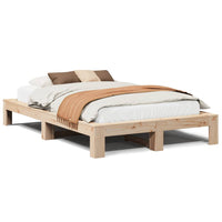 Letto senza Materasso 120x200 cm in Legno Massello di Pino 3308741