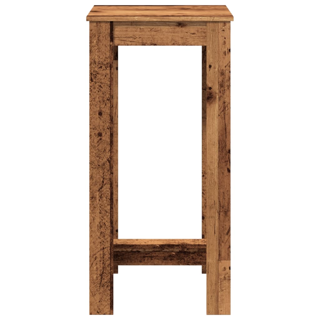 Tavolo da Bar Legno Antico 51x50x103,5 cm in Legno Multistrato 854407