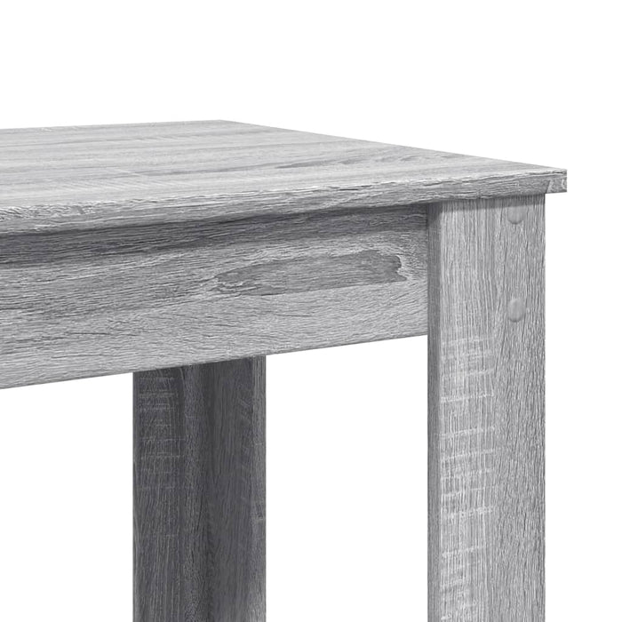 Tavolo da Bar Grigio Sonoma 102x50x103,5cm in Legno Multistrato 854414