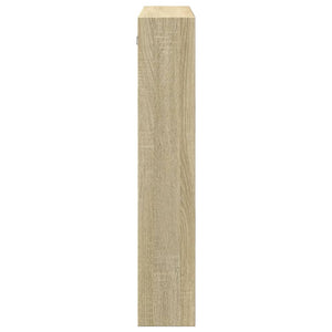 Armadietto a Muro Rovere Sonoma 80x15x80 cm Legno Multistrato 854546