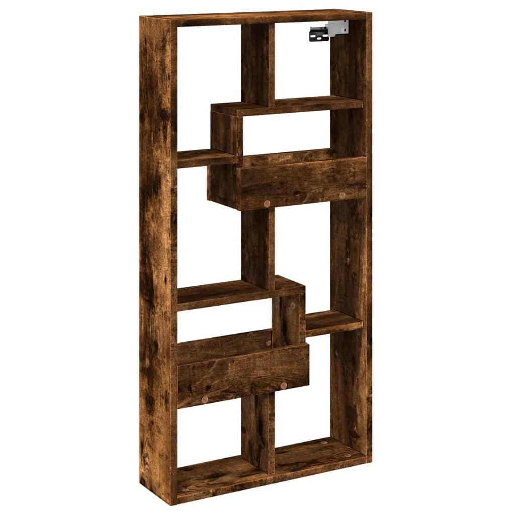 Mobile a Parete Legno Antico 50x15x100 cm in Truciolato 854560