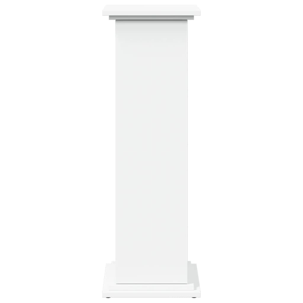 Supporto Espositivo Portaoggetti Bianco 31x30x90 cm Truciolato 854607