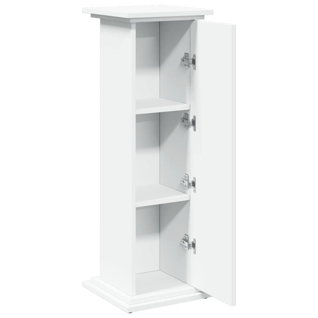 Supporto Espositivo Portaoggetti Bianco 31x30x90 cm Truciolato 854607